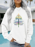 Dragonfly printed hoodie for women