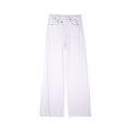 Street double breasted pants waist jeans
