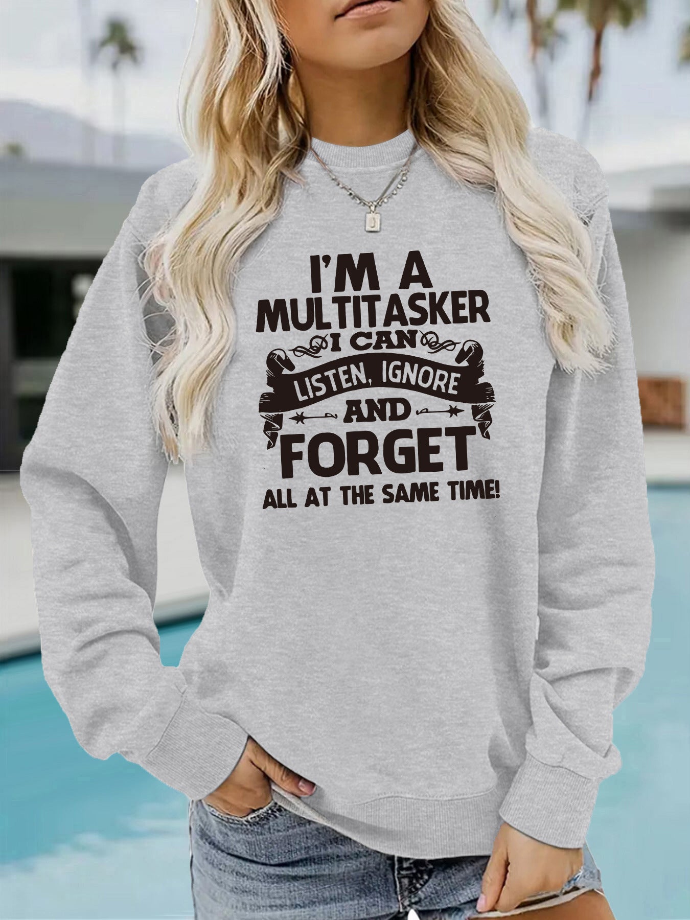 I'm A MULTITISKER hoodie for women